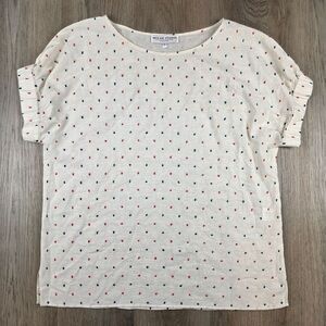 Inclan Studio Hauston Cotton/Linen Blend Top Size L